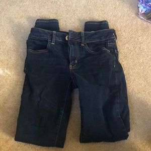 American eagle dark wash jeans
